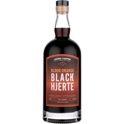 Black Hjerte Coffee Liqueur Barrel Aged Blood Orange 60 - 750ML