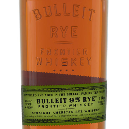 Bulleit Straight Rye Whiskey 95 Small Batch 90 - 1.0L - Front Label