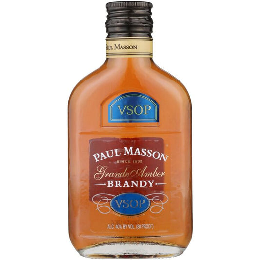 Paul Masson Brandy Grande Amber Vsop 4 Yr 80 - 200ML