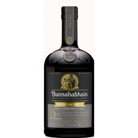 Bunnahabhain Single Malt Scotch Feis Ile 2024 Edition Triple Sherry Wo - 700ML - Front