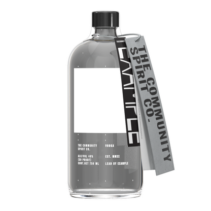 The Community Spirit Co. Vodka 80 - 750ML - Front