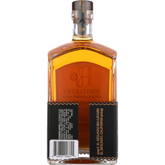 R6 Distillery Rye Whiskey The Lost Abbey Limited Release 86 - 750ML - Back