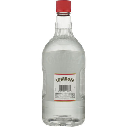 Tamiroff Vodka 80 - 1.75L - Back