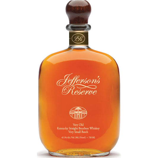 Jefferson's Straight Bourbon Reserve 90.2 W/ Holiday Hangtag - 750ML - Front
