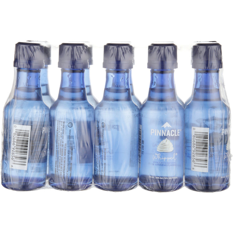 Pinnacle Whipped Cream Flavored Vodka Whipped 60 - 50ML - Back