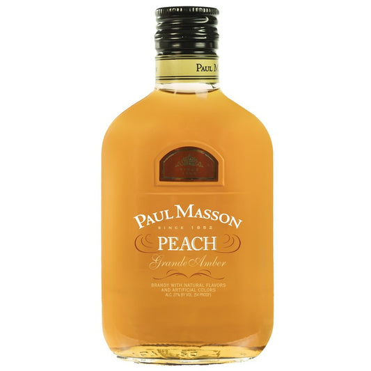 Paul Masson Peach Flavored Brandy Grande Amber 54 - 200ML