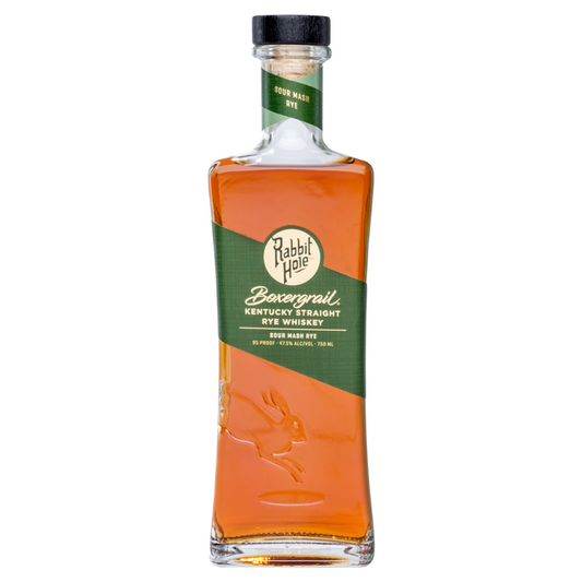 Rabbit Hole Straight Rye Whiskey Boxergrail 95 - 750ML