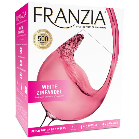 Franzia White Zinfandel International - 5.0L