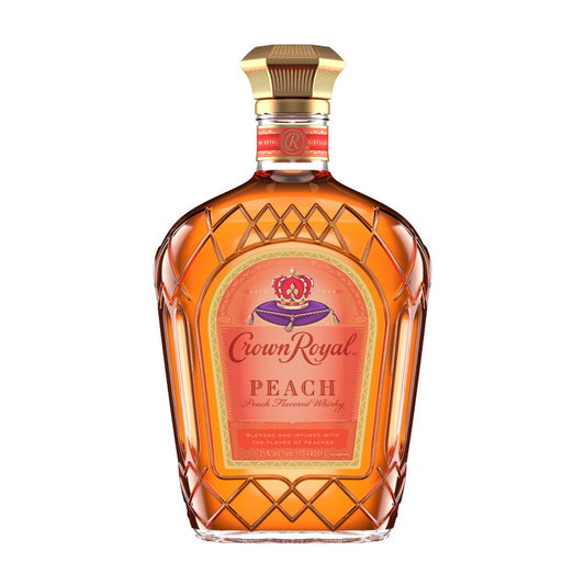 Crown Royal Peach Flavored Whiskey 70 - 750ML - Front