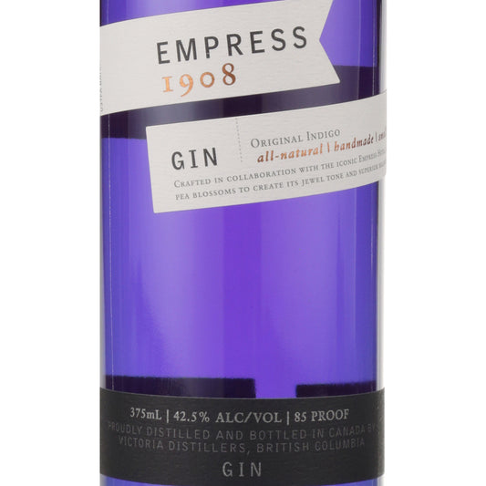 Empress 1908 Dry Gin Original Indigo 85 - 375ML - Front Label