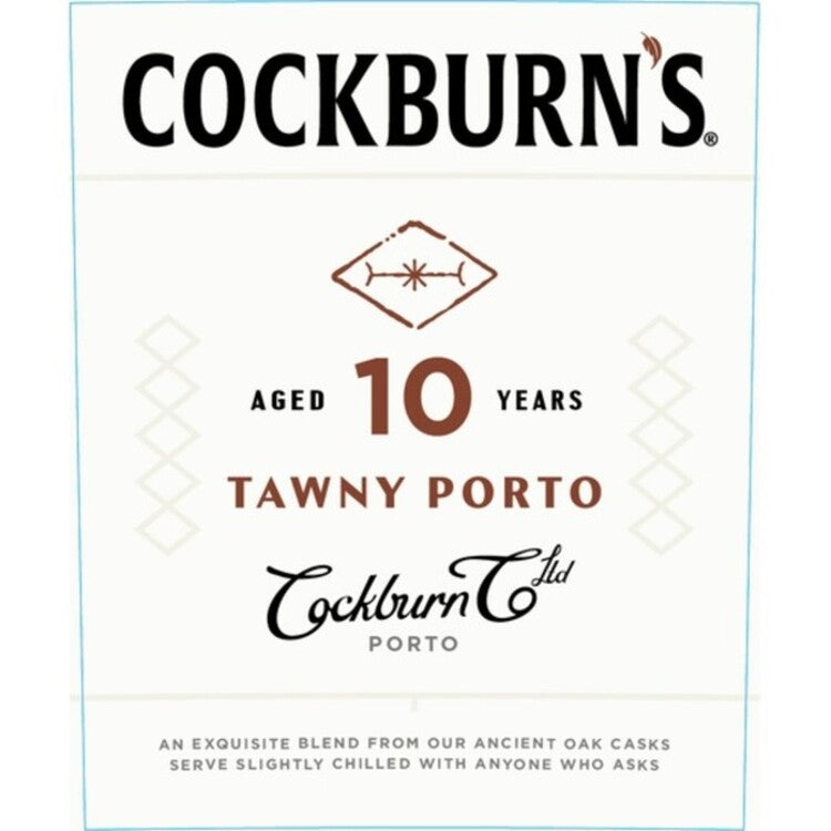 Cockburn's Porto Tawny 10 Yr - 750ML - Front Label