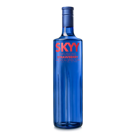 Skyy Strawberry Flavored Vodka Infusions 70 - 1.0L - Front
