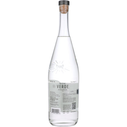 Verde Amaras Mezcal Joven Espadin Mezcal Artesanal A1 84 - 1.0L