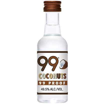 99 Brand Coconut Schnapps 99 - 50ML - Front