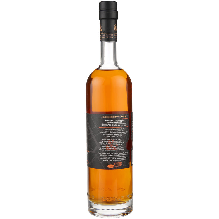 Copper & Kings Brandy 90 - 750ML - Back