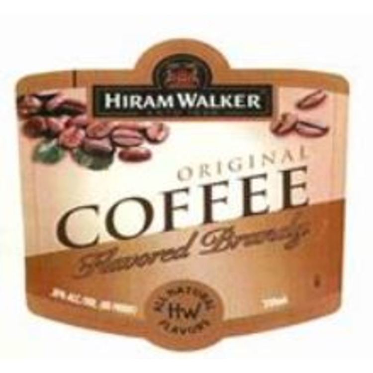 Hiram Walker Coffee Flavored Brandy 60 - 1.75L - Front Label