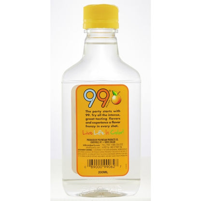 99 Brand Peach Schnapps 99 - 200ML - Back
