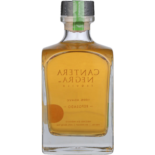 Cantera Negra Tequila Reposado 80 - 750ML - Back