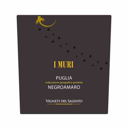 I Muri Negroamaro Puglia 2020 - 750ML - Front Label