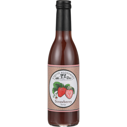 Liquid Alchemist Strawberry Syrup - 375ML - Front