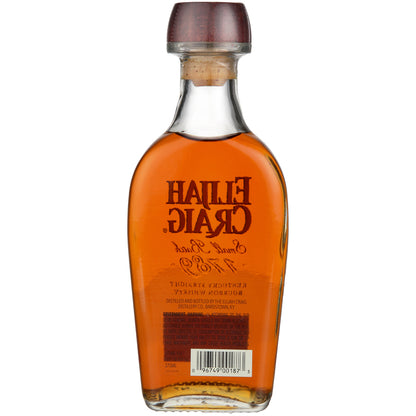 Elijah Craig Straight Bourbon Small Batch 94 - 375ML - Back Label