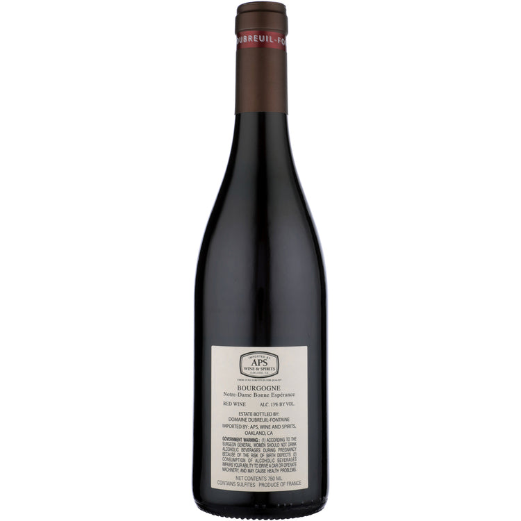 P. Dubreuil Fontaine Bourgogne Pinot Noir Notre Dame De Bonne Esperanc - 750ML