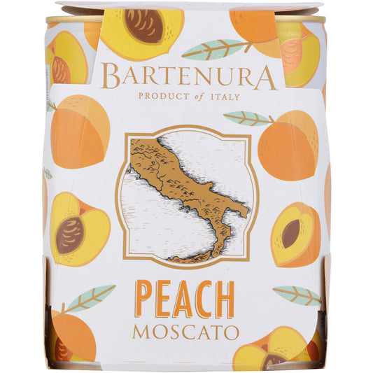 Bartenura Peach Moscato Flavored Wine - 250ML