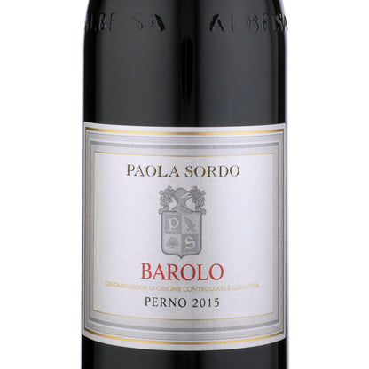 Paola Sordo Barolo Perno 2015 - 750ML