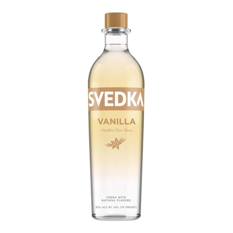 Svedka Vanilla Flavored Vodka 70 - 750ML - Front