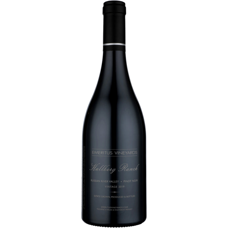 Emeritus Pinot Noir Hallberg Ranch Russian River Valley 2021 - 750ML - Back