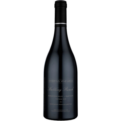 Emeritus Pinot Noir Hallberg Ranch Russian River Valley 2021 - 750ML - Back