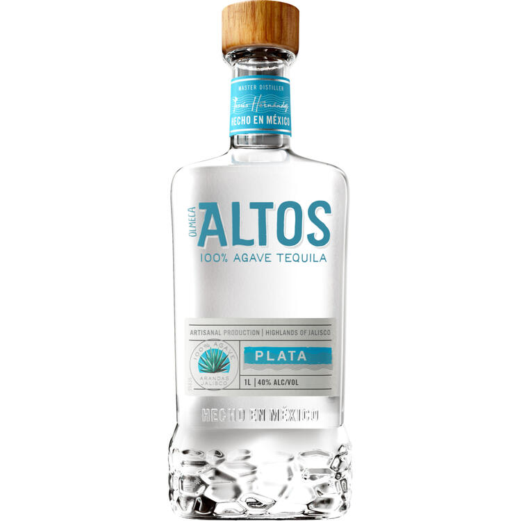 Olmeca Altos Tequila Plata 80 - 1.0L - Front