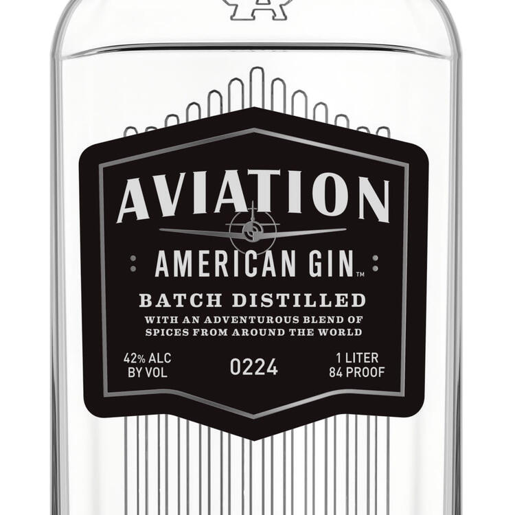 Aviation American Gin Batch Distilled 84 - 1.0L - Front Label