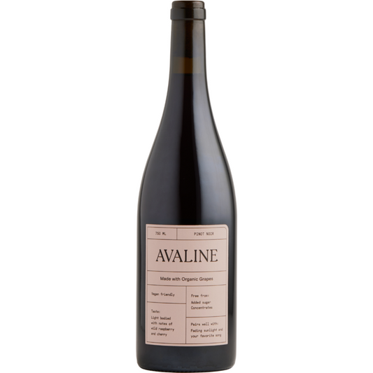 Avaline Pinot Noir France Made With Organic Grapes - 750ML - Front