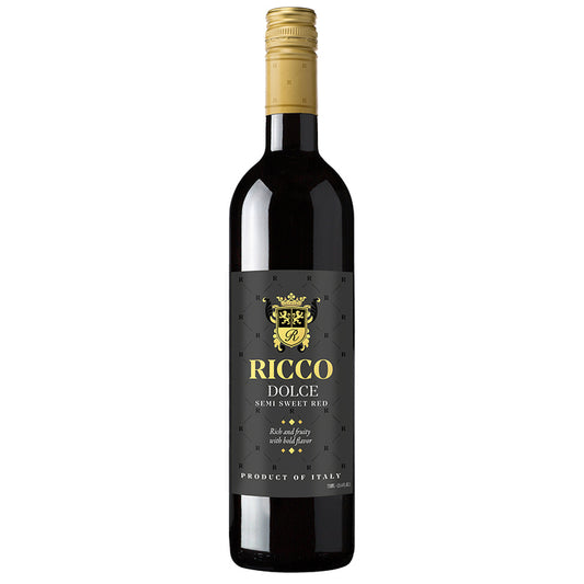 Ricco Sweet Red Dolce Italy - 750ML - Front