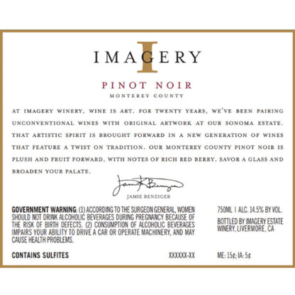 Imagery Pinot Noir Monterey County - 750ML