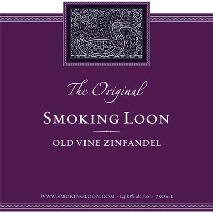Smoking Loon Zinfandel California - 750ML - Front Label