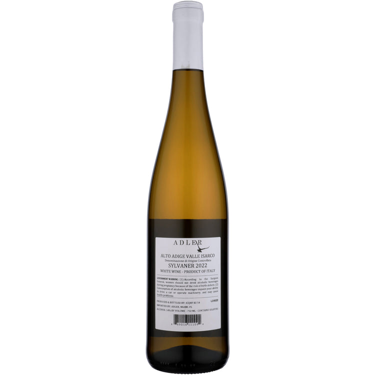 Adler Sylvaner Alto Adige 2022 - 750ML