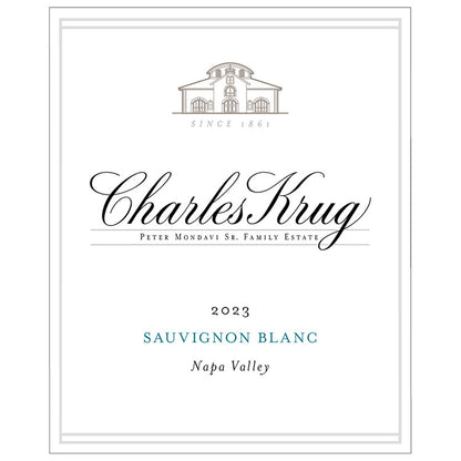Charles Krug Sauvignon Blanc St. Helena 2023 - 750ML