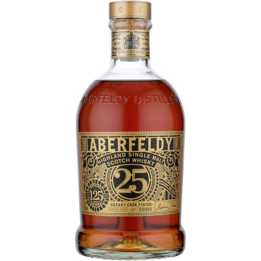Aberfeldy Single Malt Scotch 125 Years Sherry Cask Finish Limited Edit - 700ML