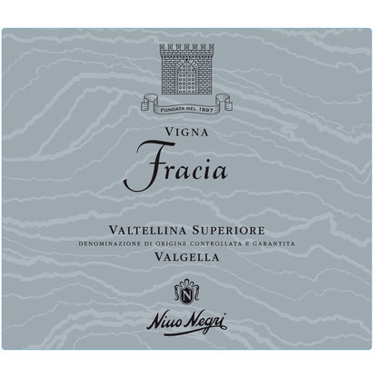 Nino Negri Valtellina Superiore Vigneto Fracia 2019 - 750ML