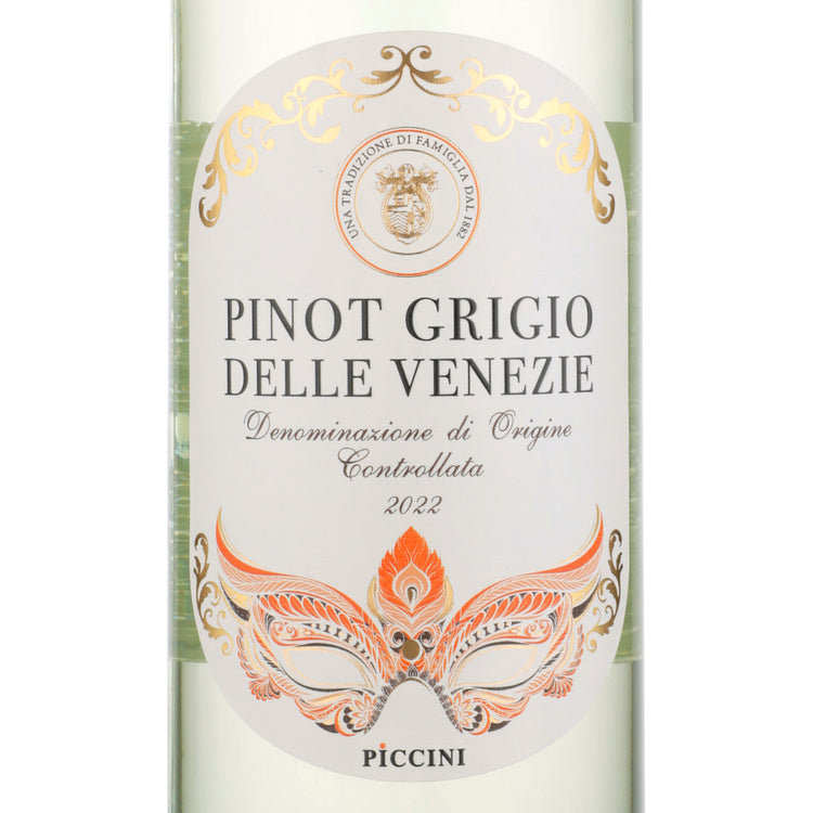 Piccini Pinot Grigio Delle Venezie - 750ML - Front Label