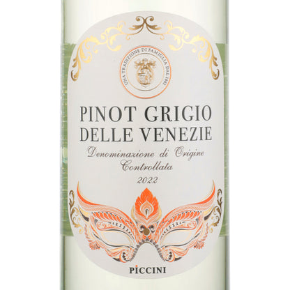 Piccini Pinot Grigio Delle Venezie - 750ML - Front Label