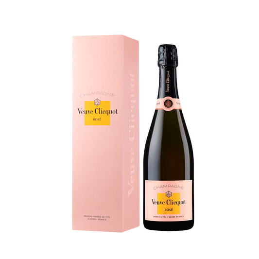 Veuve Clicquot Champagne Brut Rose W/ Eco Gift Box - 750ML - Front