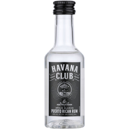 Havana Club Light Rum Anejo Blanco 80 - 50ML - Front