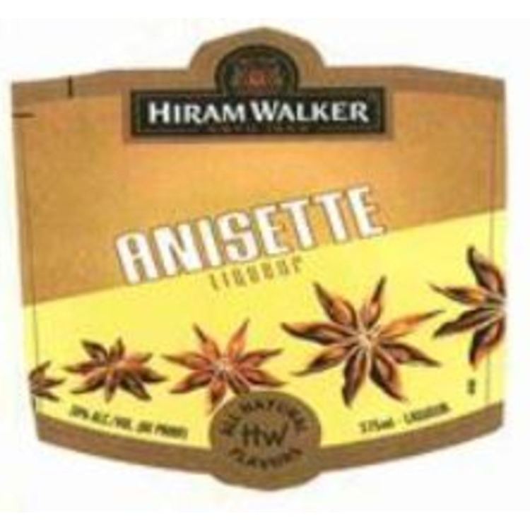 Hiram Walker Anisette 60 - 750ML - Front Label