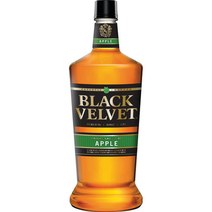 Black Velvet Apple Flavored Whisky 70 - 1.75L - Front