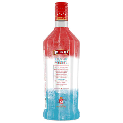 Smirnoff Red White & Berry Flavored Vodka 60 - 1.75L - Back