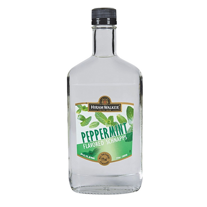 Hiram Walker Peppermint Schnapps 60 - 375ML - Front