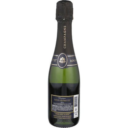 Louis Morette Champagne Grande Reserve Brut - 375ML - Back